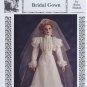Lynette Bridal Gown, 1890’s, Rose Pinkul Original for 26” porcelain doll, RP-324 NEW