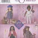 Magic Attic 18” (45.5 cm) Doll Outfits, Simplicity Crafts 8541