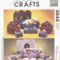 Barbie 11 ½” Fashion doll Bean Bag Furniture, McCall’s Crafts 3042 NEW