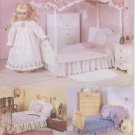 Bedding Sets for 18” Dolls, Butterick 5730 NEW