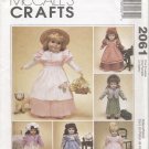 Magic Attic or American Girl 19th Century Doll Clothes McCalls Craft 2061 NEW
