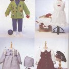 Doll Wardrobe for 23” (58.4 cm) Soft Dolls Butterick 6373 NEW