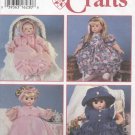 Design Your Own Doll Clothes for dolls 12” – 22” Simplicity Craft  9286 NEW