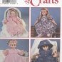 Design Your Own Doll Clothes for dolls 12” – 22” Simplicity Craft  9286 NEW