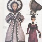 Barbie 11 ½” Fashion Doll Early 19th Century, Vogue Craft 7296 NEW