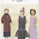 Barbie 11 ½” Fashion Doll The Delineator Girls 1920’s Gowns Butterick 6798 NEW