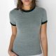 Ringer Gym Style Graphic Tees