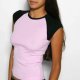 Cap Sleeve Raglan Graphic Tees