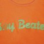 FLIRTY BOY BEATER RIBBED GRAPHIC TANK TOP - red, green, pink, aqua and lavendar