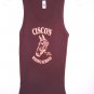 RIBBED COTTON GRAPHIC "BEST NAGS" TANK TOP - HEATHER GREY, CHOCOLATE or OLIVE