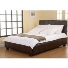 Brand New Dark Brown Genuine Leather Bed Frame LOCAL PICK UP