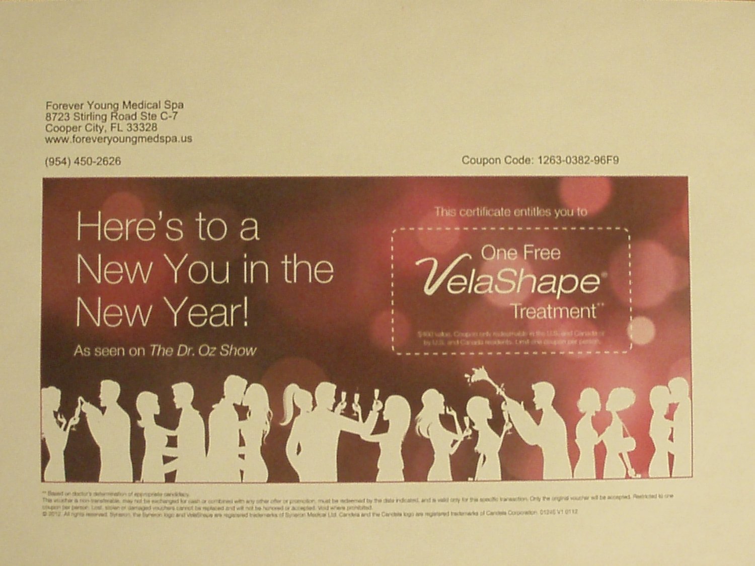 VelaShape **Cellulite** Treatment at Spas in Florida and California