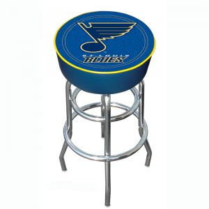 NHL St. Louis Blues Padded Bar Stool