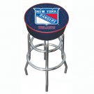 NHL New York Rangers Padded Bar Stool