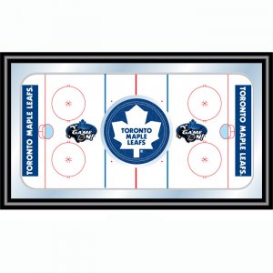 NHL Toronto Maple Leafs Framed Hockey Rink Mirror