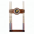 NHL Anaheim Ducks 2 piece Wood and Mirror Wall Cue Rack