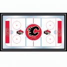 NHL Calgary Flames Framed Hockey Rink Mirror