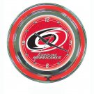 NHL Carolina Hurricanes Neon Clock - 14 inch Diameter