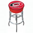 NHL Carolina Hurricanes Padded Bar Stool