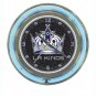 NHL Los Angeles Kings Neon Clock - 14 inch Diameter