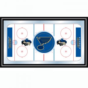 NHL St. Louis Blues Framed Hockey Rink Mirror