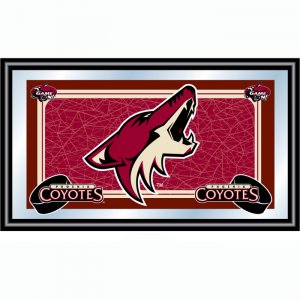 NHL Phoenix Coyotes Framed Team Logo Mirror