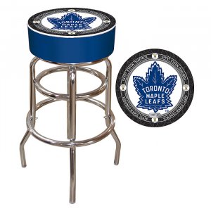 NHL Vintage Toronto Maple Leafs Padded Bar Stool