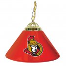 NHL Ottawa Senators 14 Inch Single Shade Bar Lamp