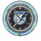 NHL Tampa Bay Lightning Neon Clock - 14 inch Diameter