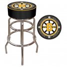 NHL Vintage Boston Bruins Padded Bar Stool
