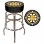 NHL Vintage Boston Bruins Padded Bar Stool