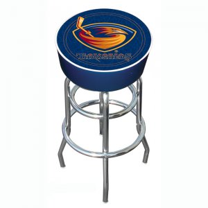 NHL Atlanta Thrashers Padded Bar Stool