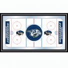 NHL Nashville Predators Framed Hockey Rink Mirror