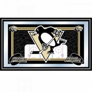NHL Pittsburgh Penguins Framed Team Logo Mirror