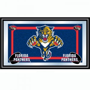 NHL Florida Panthers Framed Team Logo Mirror
