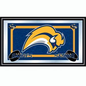 NHL Buffalo Sabers Framed Team Logo Mirror