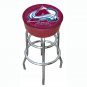 NHL Colorado Avalanche Padded Bar Stool
