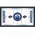 NHL Edmonton Oilers Framed Hockey Rink Mirror