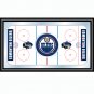 NHL Edmonton Oilers Framed Hockey Rink Mirror