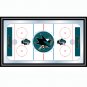 NHL San Jose Sharks Framed Hockey Rink Mirror
