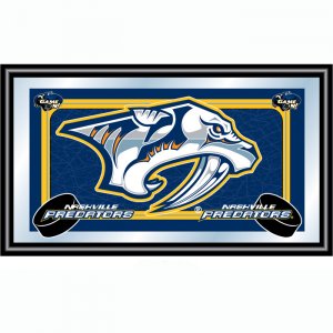 NHL Nashville Predators Framed Team Logo Mirror