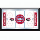 NHL Montreal Canadians Framed Hockey Rink Mirror