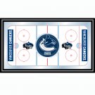 NHL Vancouver Canucks Framed Hockey Rink Mirror