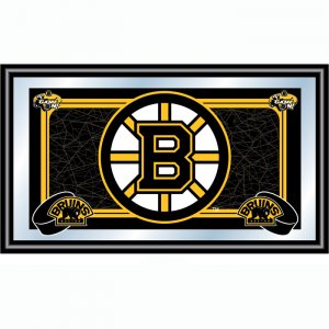 NHL Boston Bruins Framed Team Logo Mirror