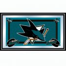 NHL San Jose Sharks Framed Team Logo Mirror