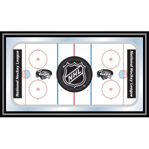 NHL Rink Mirror with NHL Shield Logo