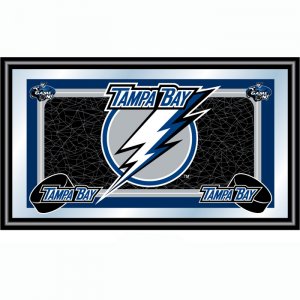 NHL Tampa Bay Lightning Framed Team Logo Mirror