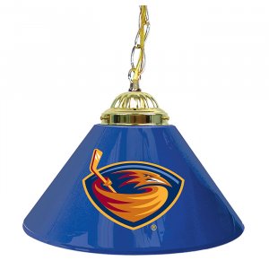 NHL Atlanta Thrashers 14 Inch Single Shade Bar Lamp