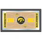 University of Iowa Basketball Framed Full Court Mirror