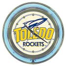 University of Toledo Neon Clock - 14 inch Diameter